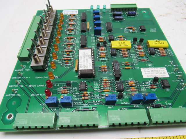 Rapistan F002700123-AB Dual Servo Interface Circuit Board