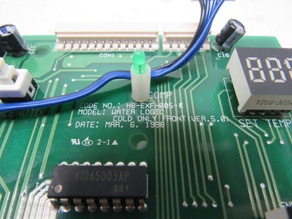 Water Logic H8-EXF-005-E Ver 5.0 Water Cooler Cold Temperature Display Board