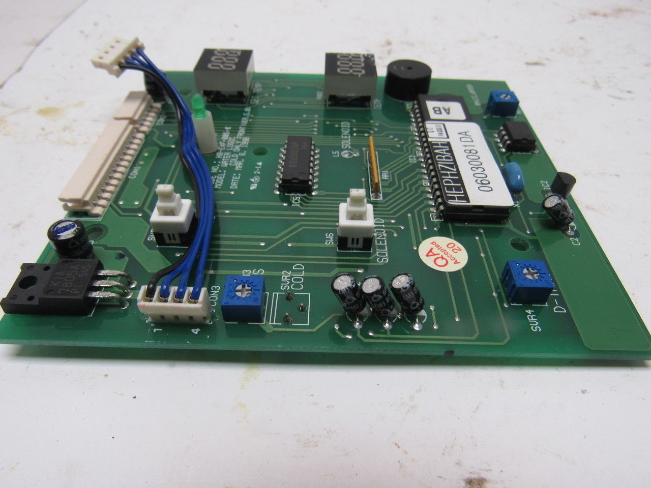 Water Logic H8-EXF-005-E Ver 5.0 Water Cooler Cold Temperature Display Board