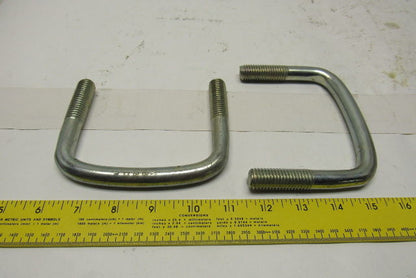 5/8-11 Threaded Square Bend U-Bolt Lot Of 2
