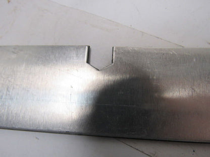 Roller Conveyor Skirting Edge For 7/16" Hex Rollers 3" Centers 24" OAL Lot Of 70