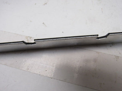 Roller Conveyor Skirting Edge For 7/16" Hex Rollers 3" Centers 24" OAL Lot Of 70
