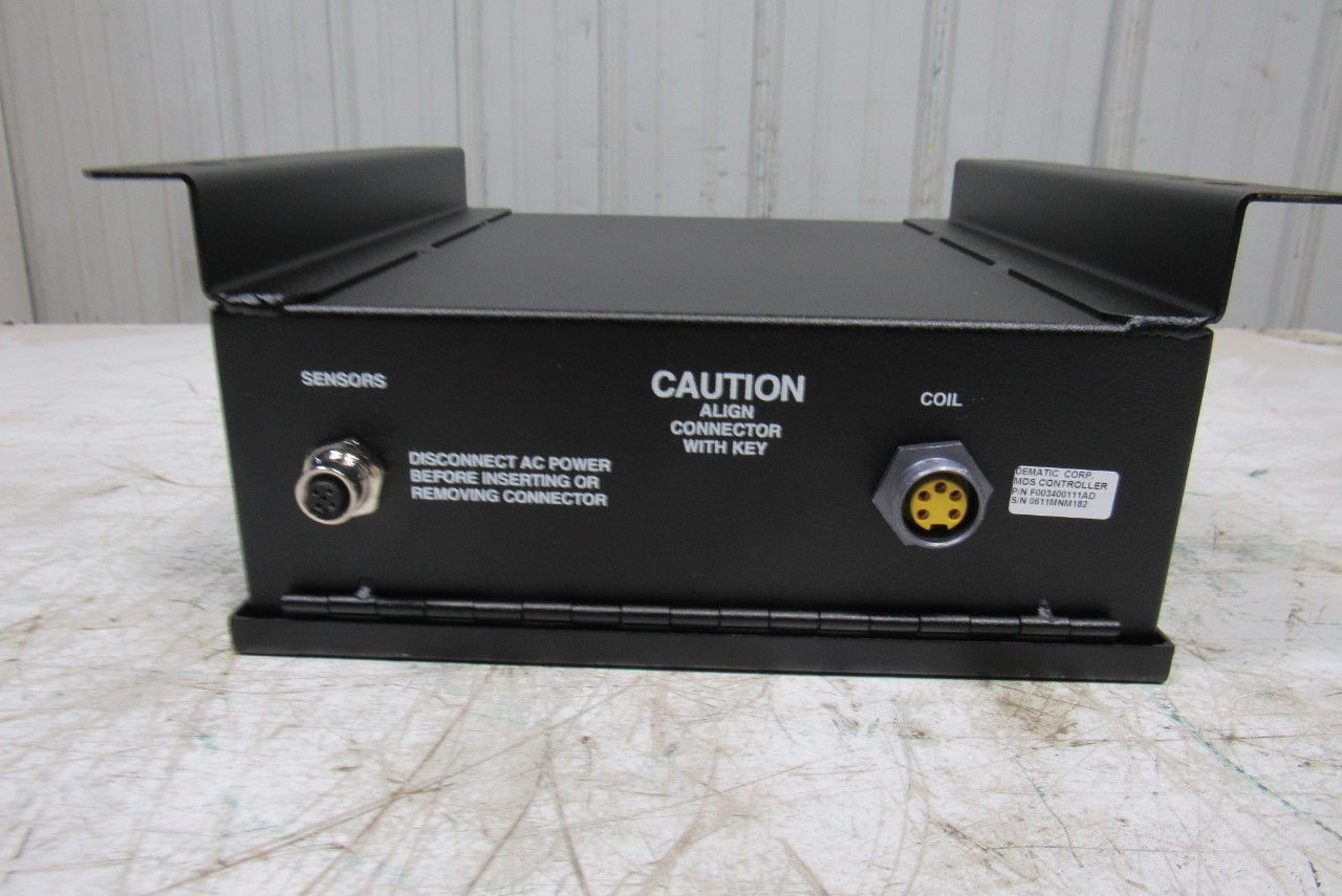 Dematic F003400117AF 120V Magnetic Divert Switch Conveyor Control Panel