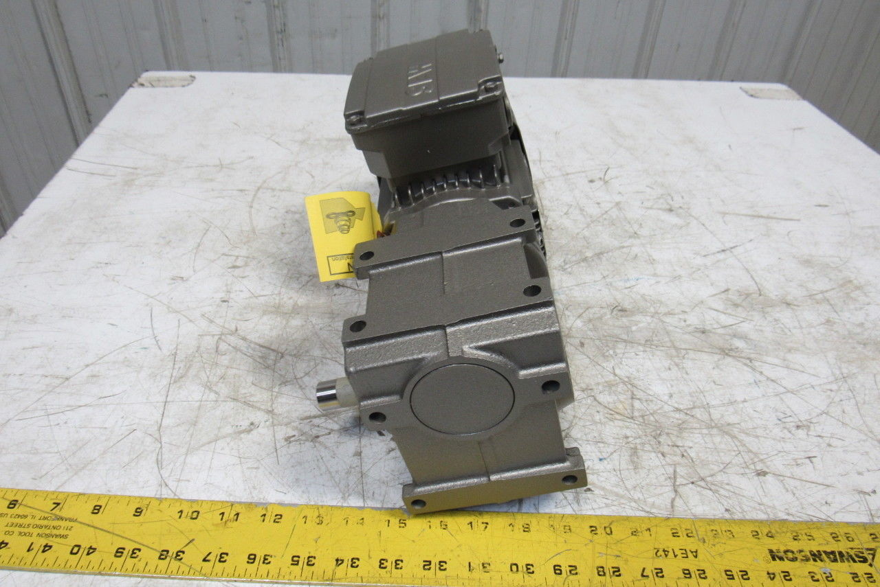 Dematic S37 DRS71S4BE05HR .25kW 51.30:1 Ratio 230/460V RH Output Gear Motor