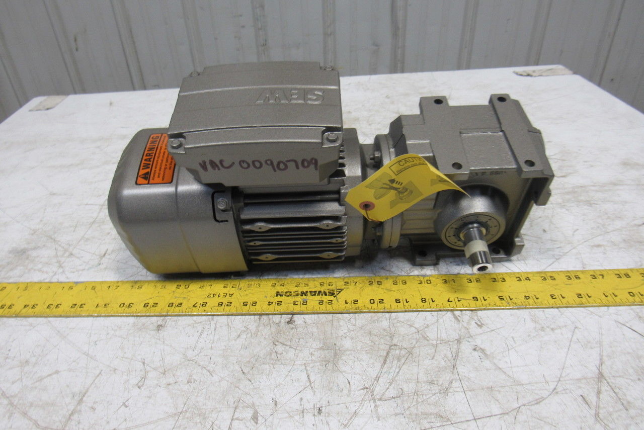 Dematic S37 DRS71S4BE05HR .25kW 51.30:1 Ratio 230/460V RH Output Gear Motor