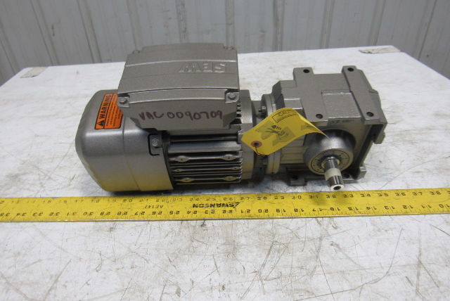 Dematic S37 DRS71S4BE05HR .25kW 51.30:1 Ratio 230/460V RH Output Gear Motor