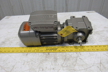 Dematic S37 DRS71S4BE05HR .25kW 51.30:1 Ratio 230/460V RH Output Gear Motor