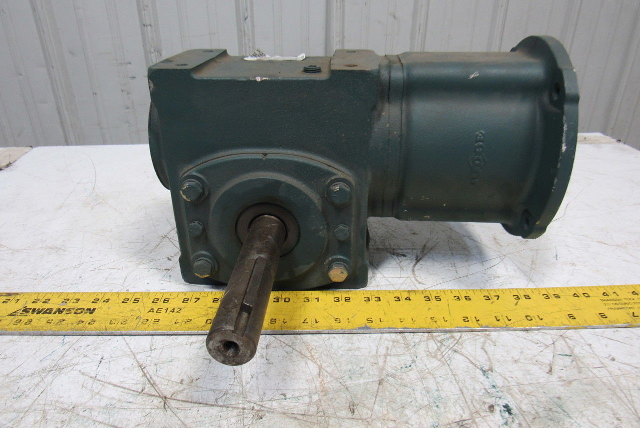 Dodge 23A10L14SL414FH 10:1 Ratio 1750RPM 3.42Hp Input 175RPM Ext Shaft Gear Box