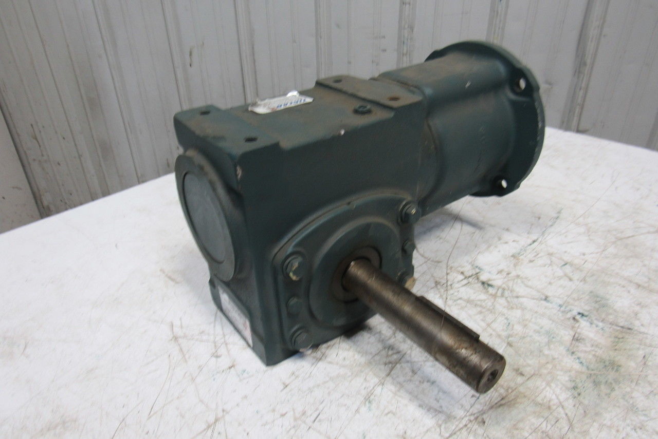 Dodge 23A10L14SL414FH 10:1 Ratio 1750RPM 3.42Hp Input 175RPM Ext Shaft Gear Box
