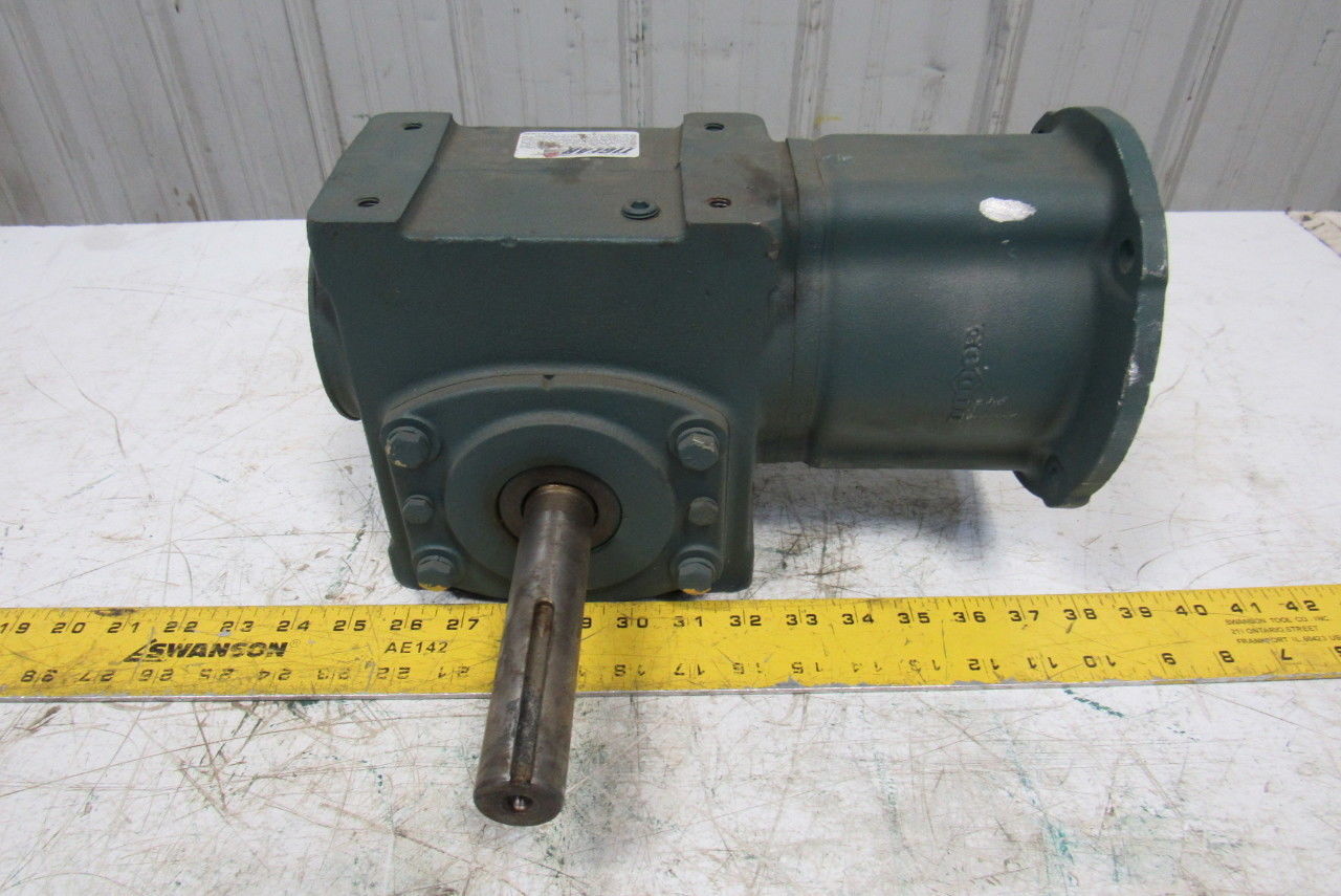 Dodge 23A20L14SL414FH 20:1 Ratio 1750RPM 2Hp Input 87.5RPM 5" Shaft Gear Box