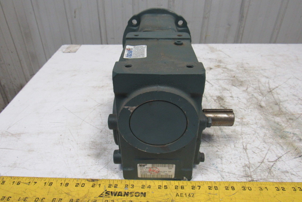 Dodge 23A15L14 15:1 Ratio 1750RPM 2.57Hp Input 117RPM LH Output Gear Reducer