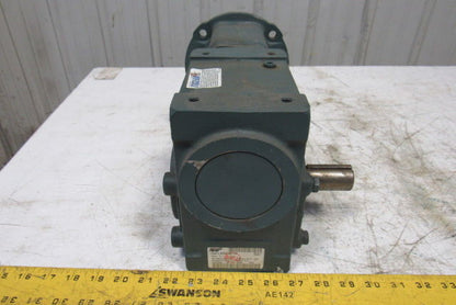 Dodge 23A15L14 15:1 Ratio 1750RPM 2.57Hp Input 117RPM LH Output Gear Reducer