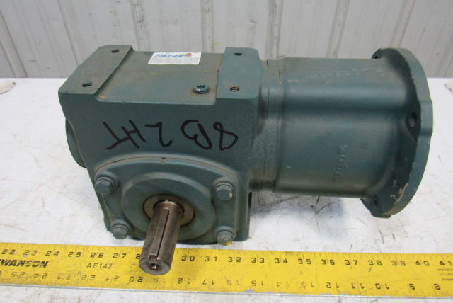 Dodge 23A15L14 15:1 Ratio 1750RPM 2.57Hp Input 117RPM LH Output Gear Reducer
