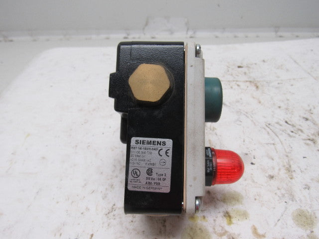 Siemens 3SE7160-1BD00-0AS1 300VAC 6A 1NO+1NC Lever Action Cable E-Stop