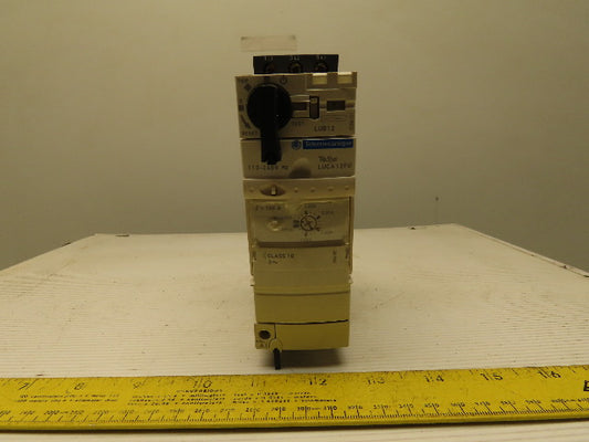 Telemecanique TeSys LUCA12FU 600V 10Hp 3Ph Manual Starter Overload 3.0-12A Trip