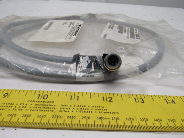 Turck A6S00000113307 Can Device Cable M 12.5PM Molex 6 Pin Female 1000mm