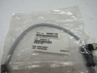 Turck A6S00000113307 Can Device Cable M 12.5PM Molex 6 Pin Female 1000mm