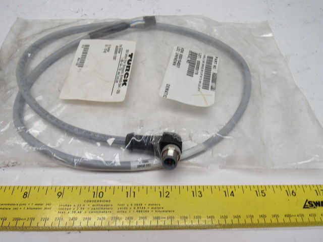 Turck A6S00000113307 Can Device Cable M 12.5PM Molex 6 Pin Female 1000mm
