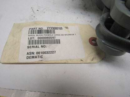 Wildeck LL3336 Upper Right Hand Wheel Block 5-1/2" Phenolic