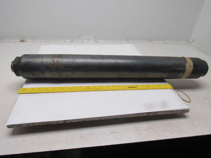 4" OD 29-1/2" Crowned Face Belt Pulley Roller 32" BF 1-7/16" SER Bushed