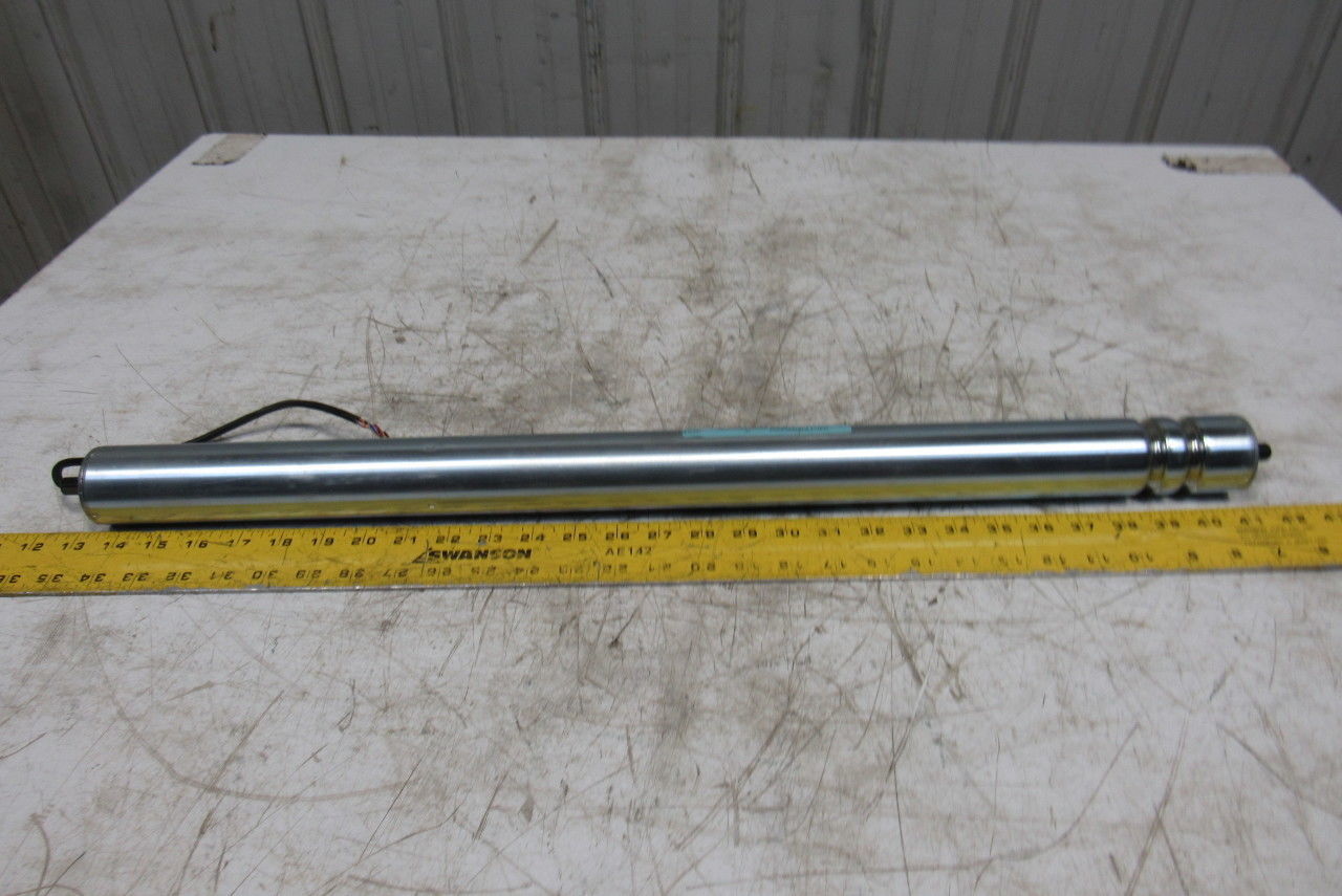 Itoh 27-3/4"BF x 1.91" 2 Groove Powered Conveyor Roller 24V 800 RPM