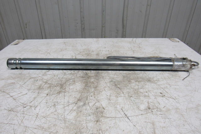 Dematic 33-3/4" BF x 50mm 2 Groove Powered Conveyor Roller 48V 800RPM