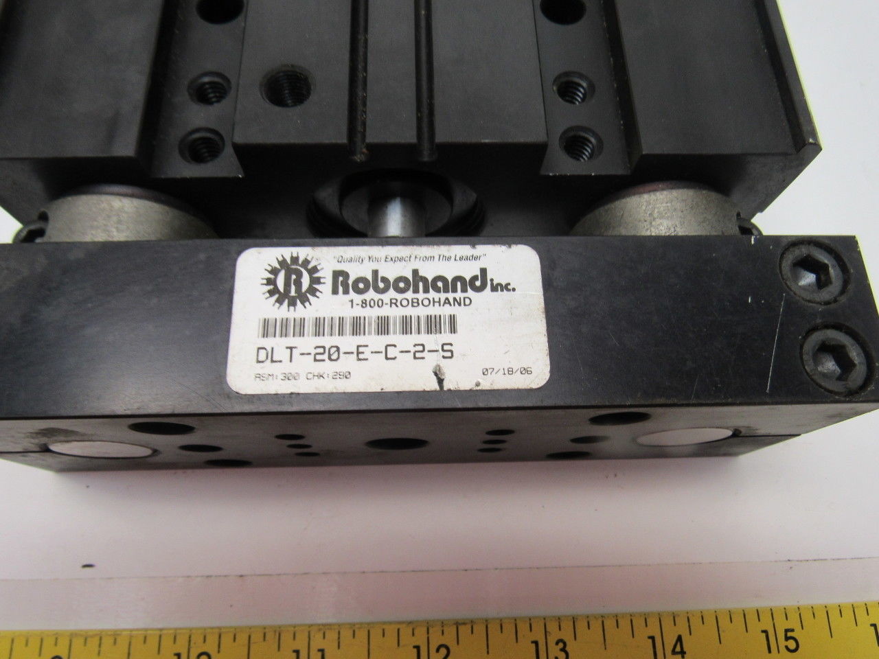 Destaco Robohand DLT-20-E-C-2 Pneumatic Slide 2" Stroke