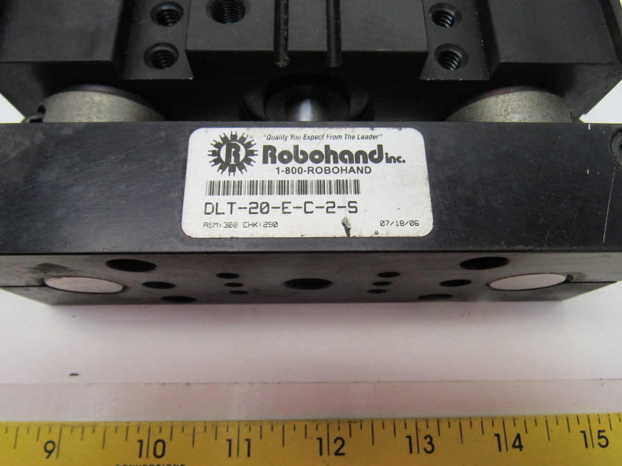 Destaco Robohand DLT-20-E-C-2 Pneumatic Slide 2" Stroke