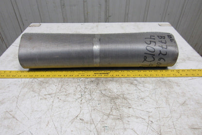 26" Nylon Woven Back Longitudinal Ribbed Top Conveyor Belt 0.079"T x 18'6"