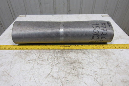 26" Nylon Woven Back Longitudinal Ribbed Top Conveyor Belt 0.079"T x 18'6"