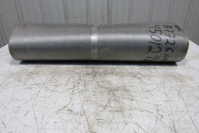 26" Nylon Woven Back Longitudinal Ribbed Top Conveyor Belt 0.079"T x 18'6"