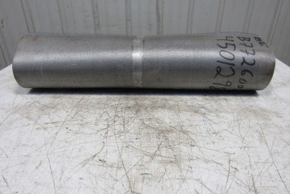 26" Nylon Woven Back Longitudinal Ribbed Top Conveyor Belt 0.079"T x 18'6"