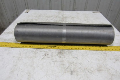26" Nylon Woven Back Longitudinal Ribbed Top Conveyor Belt 0.079"T x 18'6"