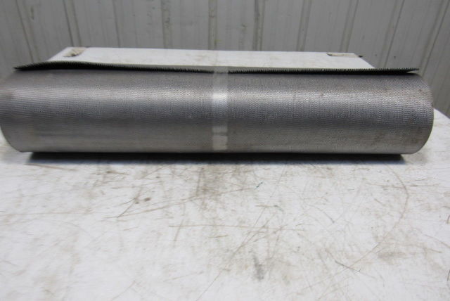 26" Nylon Woven Back Longitudinal Ribbed Top Conveyor Belt 0.079"T x 18'6"