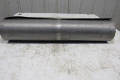 26" Nylon Woven Back Longitudinal Ribbed Top Conveyor Belt 0.079"T x 18'6"