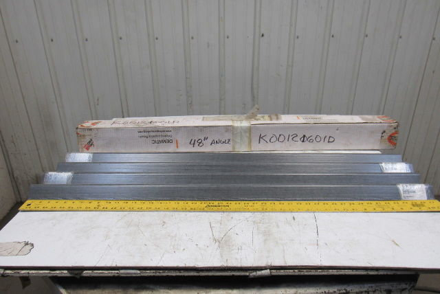 Dematic K00121601D 48"  Plastic Angle Guide Piece 2420 Model Sorter Lot Of 4