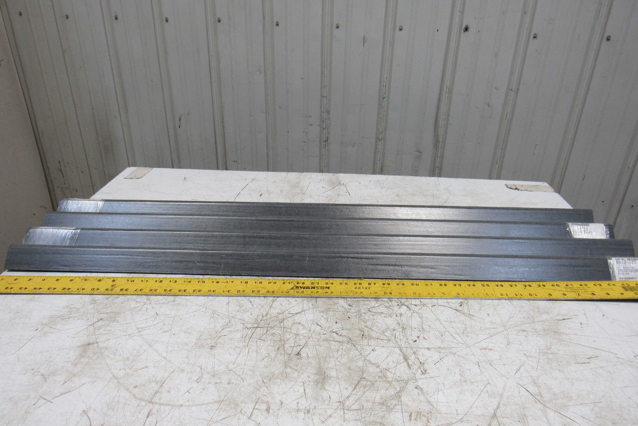 Dematic K00121601D 48"  Plastic Angle Guide Piece 2420 Model Sorter Lot Of 4