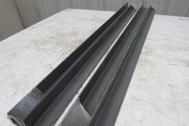 Dematic K00121601D 48"  Plastic Angle Guide Piece 2420 Model Sorter Lot Of 4