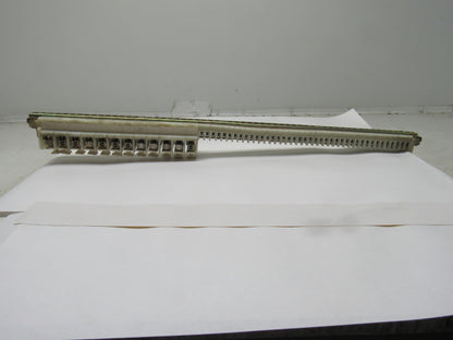 Allen Bradley 1492 Style F & CE 35 Terminal Blocks & 11 Fuse On 24" Din Rail