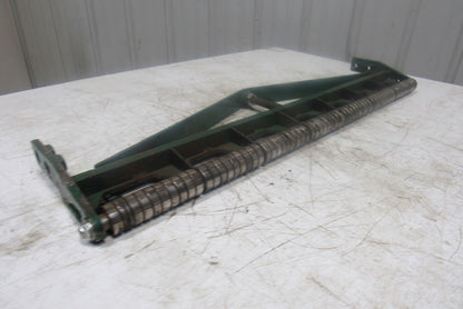 Dematic K001917AAA00 Nose Bar Assembly Conveyor Belt End Roller 32-3/4" Wide