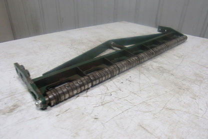 Dematic K001917AAA00 Nose Bar Assembly Conveyor Belt End Roller 32-3/4" Wide