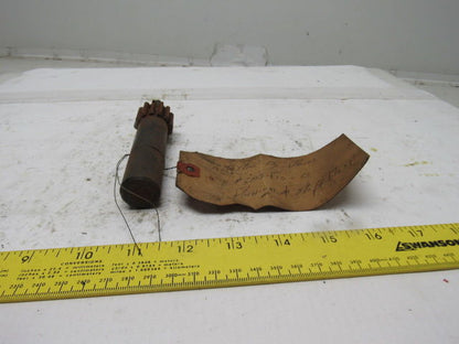 Vintage Lathe Bar Stock End Facing Forming Cutter Turner Missing Roller