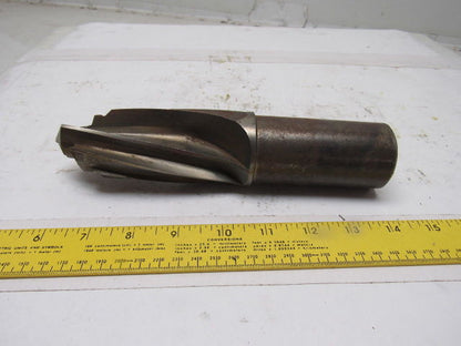 1-15/16" 3 Stepped Flute Twist Boring Mill 1-3/4" Smooth Shank