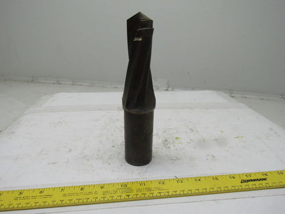 1-15/16" 3 Stepped Flute Twist Boring Mill 1-3/4" Smooth Shank