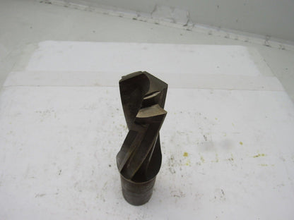 1-15/16" 3 Stepped Flute Twist Boring Mill 1-3/4" Smooth Shank
