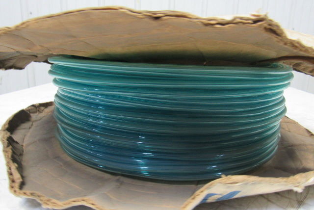 1/4" OD Poly Tubing UV Stabilized Transparent Blue 250+ Feet