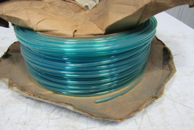 1/4" OD Poly Tubing UV Stabilized Transparent Blue 250+ Feet