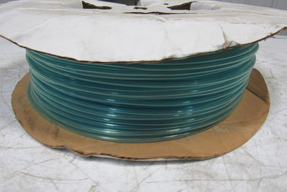 1/4" OD Poly Tubing UV Stabilized Transparent Blue 800+'
