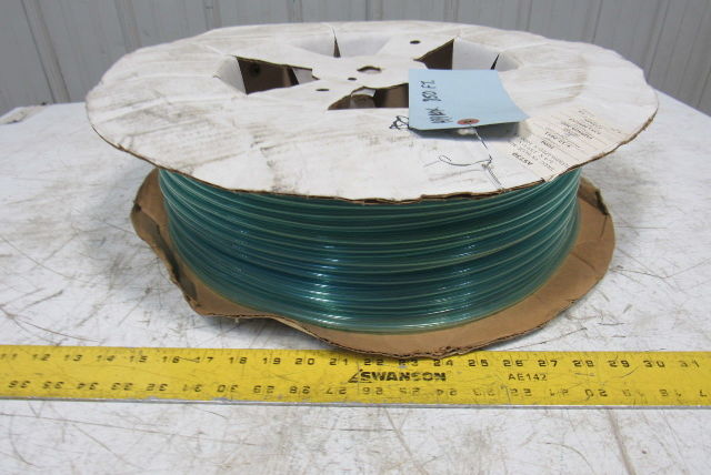 1/4" OD Poly Tubing UV Stabilized Transparent Blue 800+'