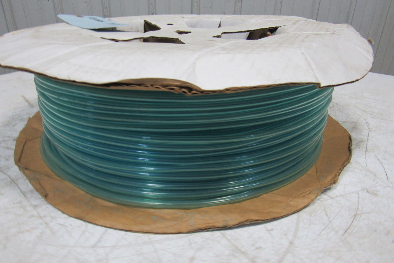 1/4" OD Poly Tubing UV Stabilized Transparent Blue 800+'